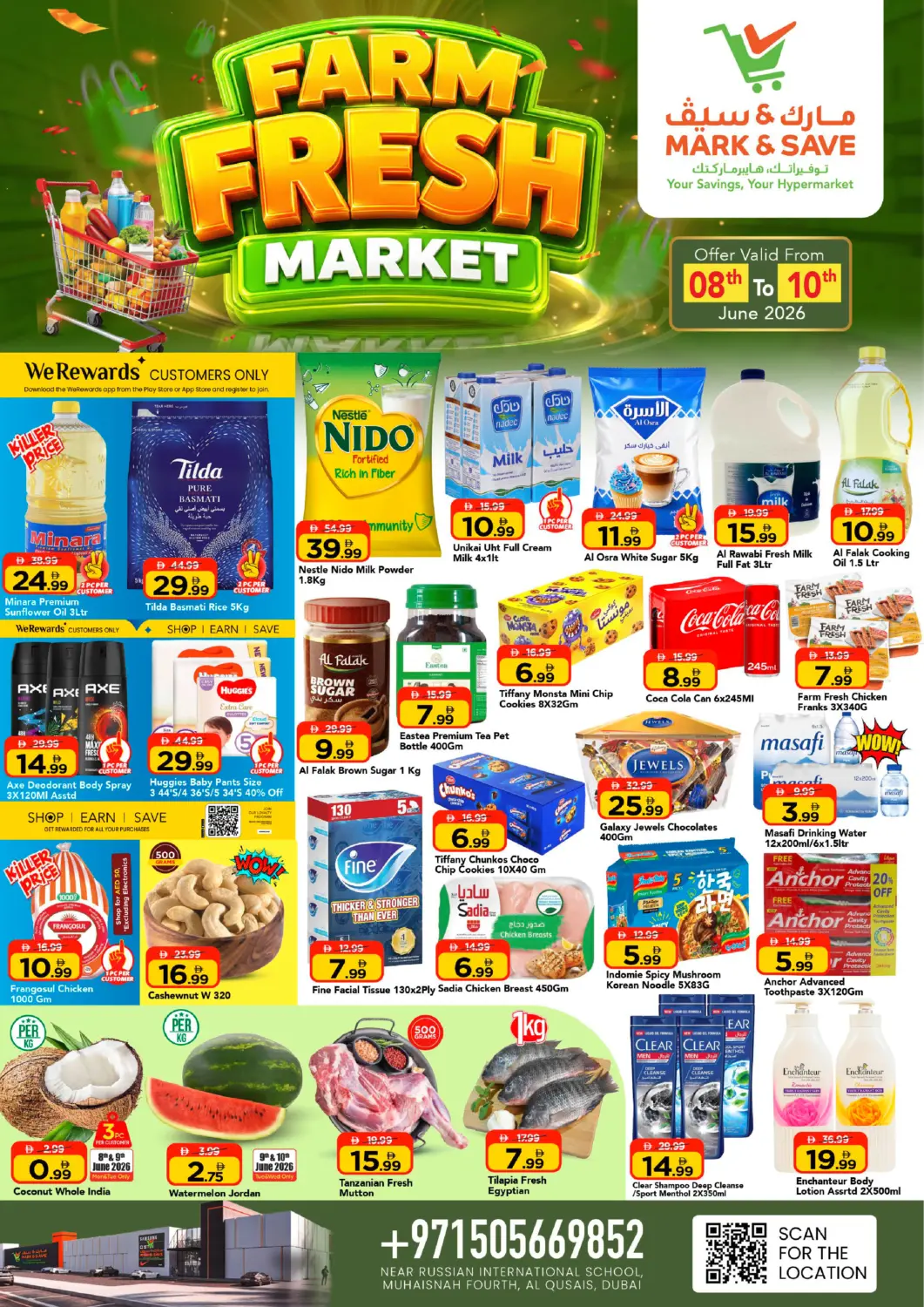 UAE - Dubai Mark & Save offers in D4D Online. Muhaisnah  , Dubai. . Till 10th June