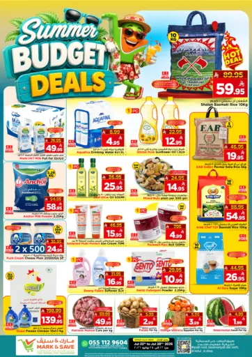 Summer Budget Deals