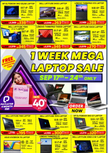 1 Week Mega Laptop Sale
