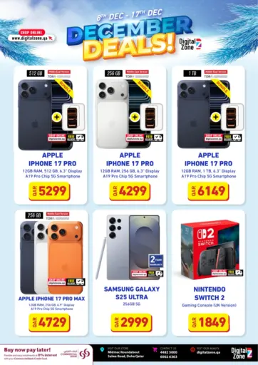 December Deals!