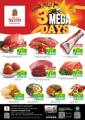 Nesto Hyper Market - 3 Mega Days in Oman Offers - Oman 3 Mega Days