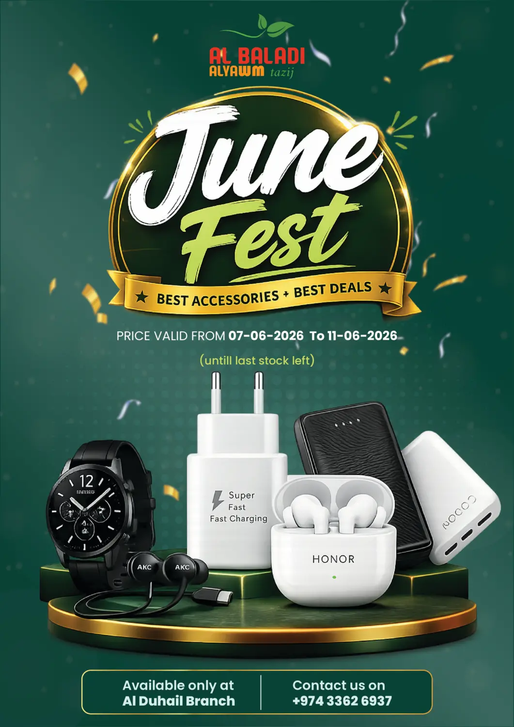 Qatar - Doha Al Baladi Al Yawm offers in D4D Online. June Fest. . Till 11th June