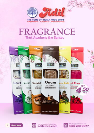 UAE - Sharjah / Ajman Adil Supermarket offers in D4D Online. Fragrance That Awakens The Senses. . Till 3rd March