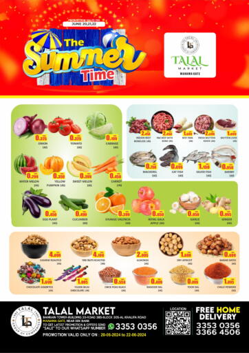 Bahrain Talal Markets offers in D4D Online. The Summer Time @Manama. . Till 22nd June