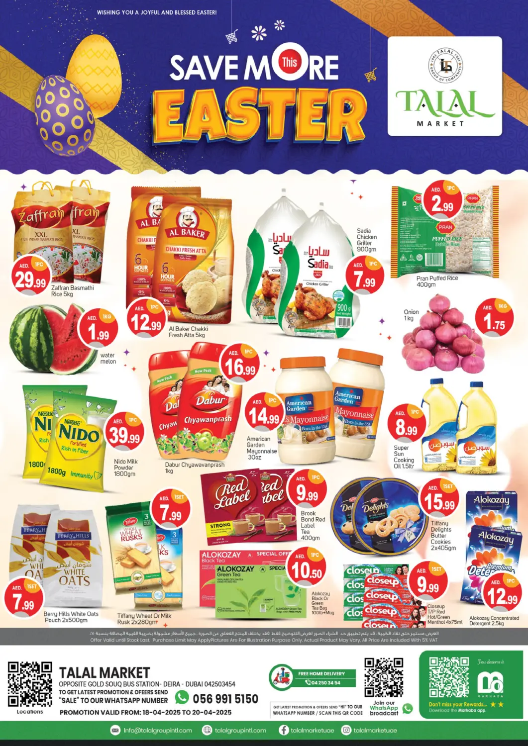 UAE - Dubai TALAL MARKET offers in D4D Online. Gold Souq -Deira. . Till 20th April