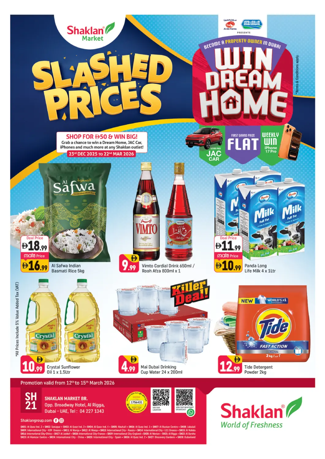 UAE - Dubai Shaklan  offers in D4D Online. Al Rigga,Dubai. . Till 15th March