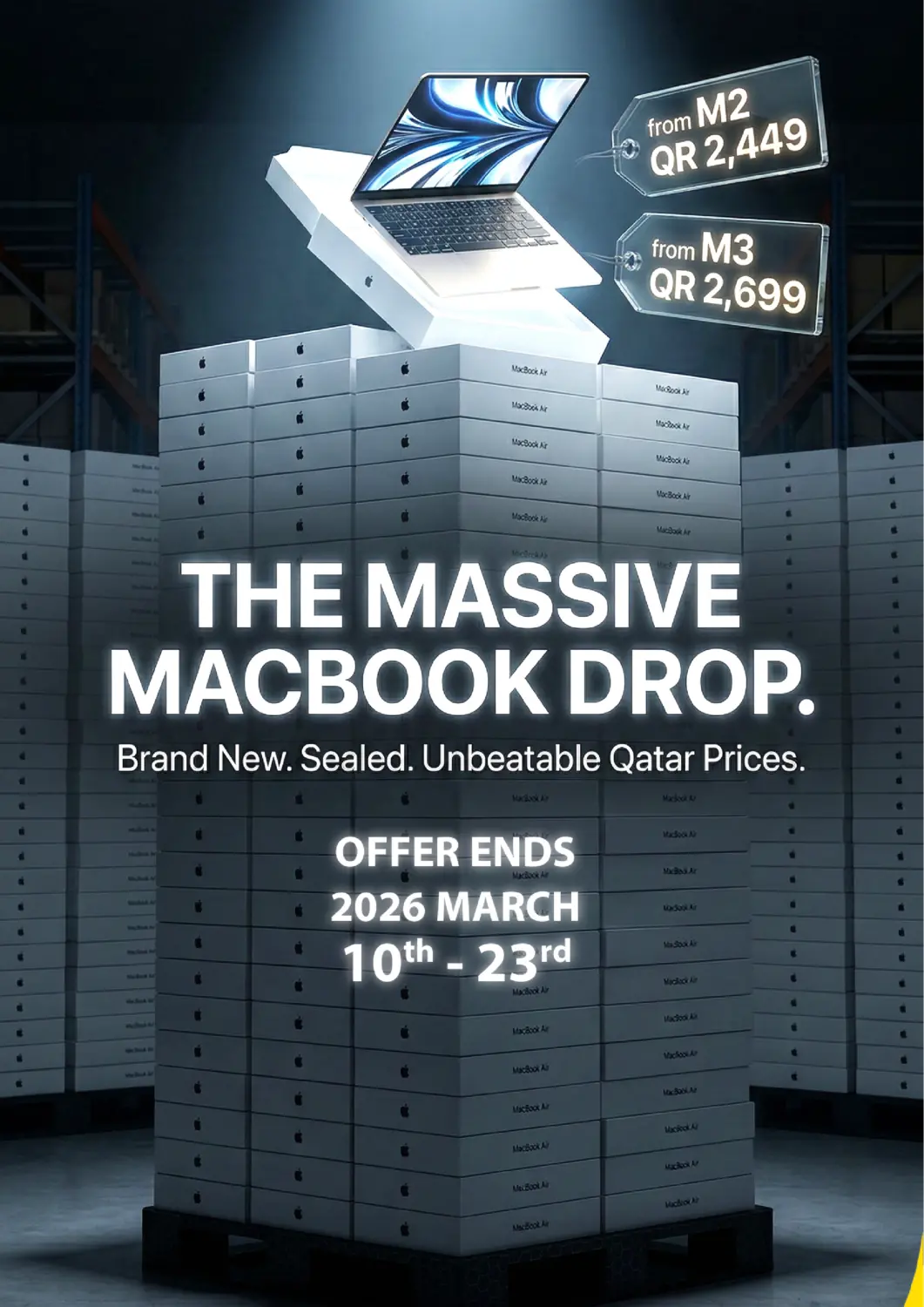 Qatar - Al-Shahaniya Tech Deals Trading offers in D4D Online. The Massive Mac Book Drope. . Till 23rd March