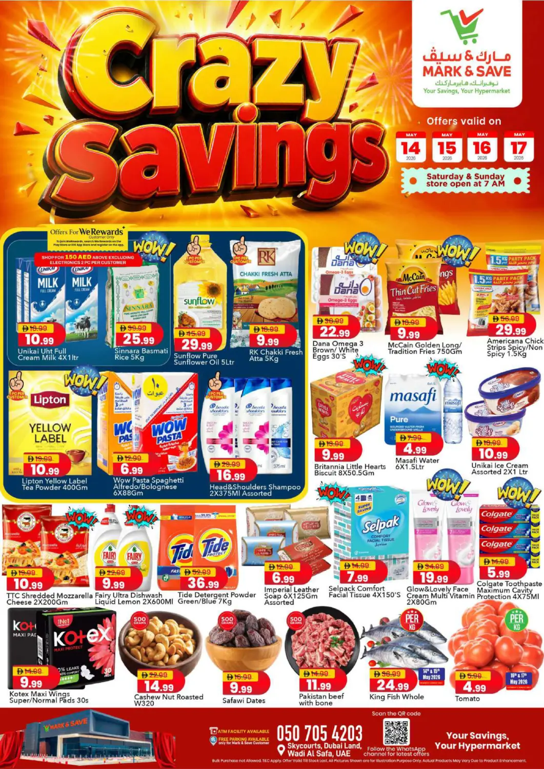 UAE - Dubai Mark & Save offers in D4D Online. Skycourts, Wadi Al Safa 5 - Dubai. . Till 17th May