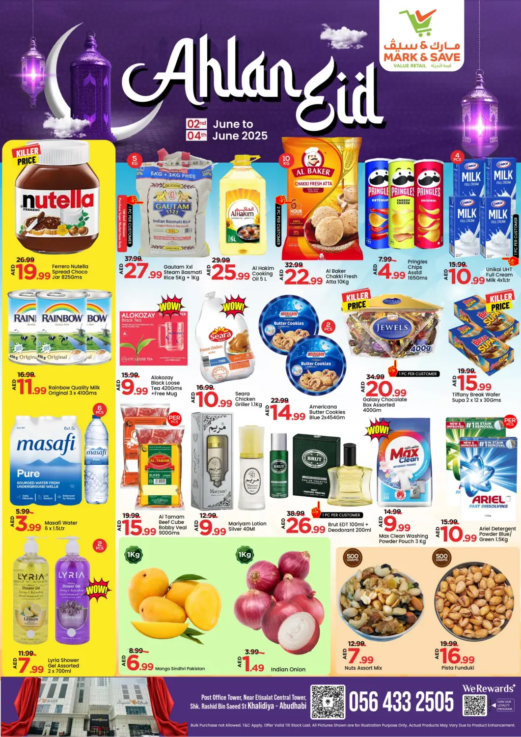 UAE - Abu Dhabi Mark & Save offers in D4D Online. Khalidiya, Abudhabi. . Till 4th June
