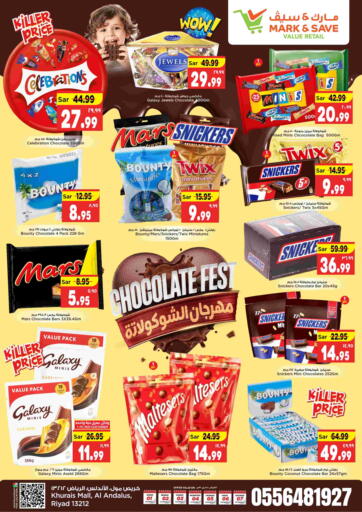 KSA, Saudi Arabia, Saudi - Riyadh Mark & Save offers in D4D Online. Chocolate Fest. . Till 7th December