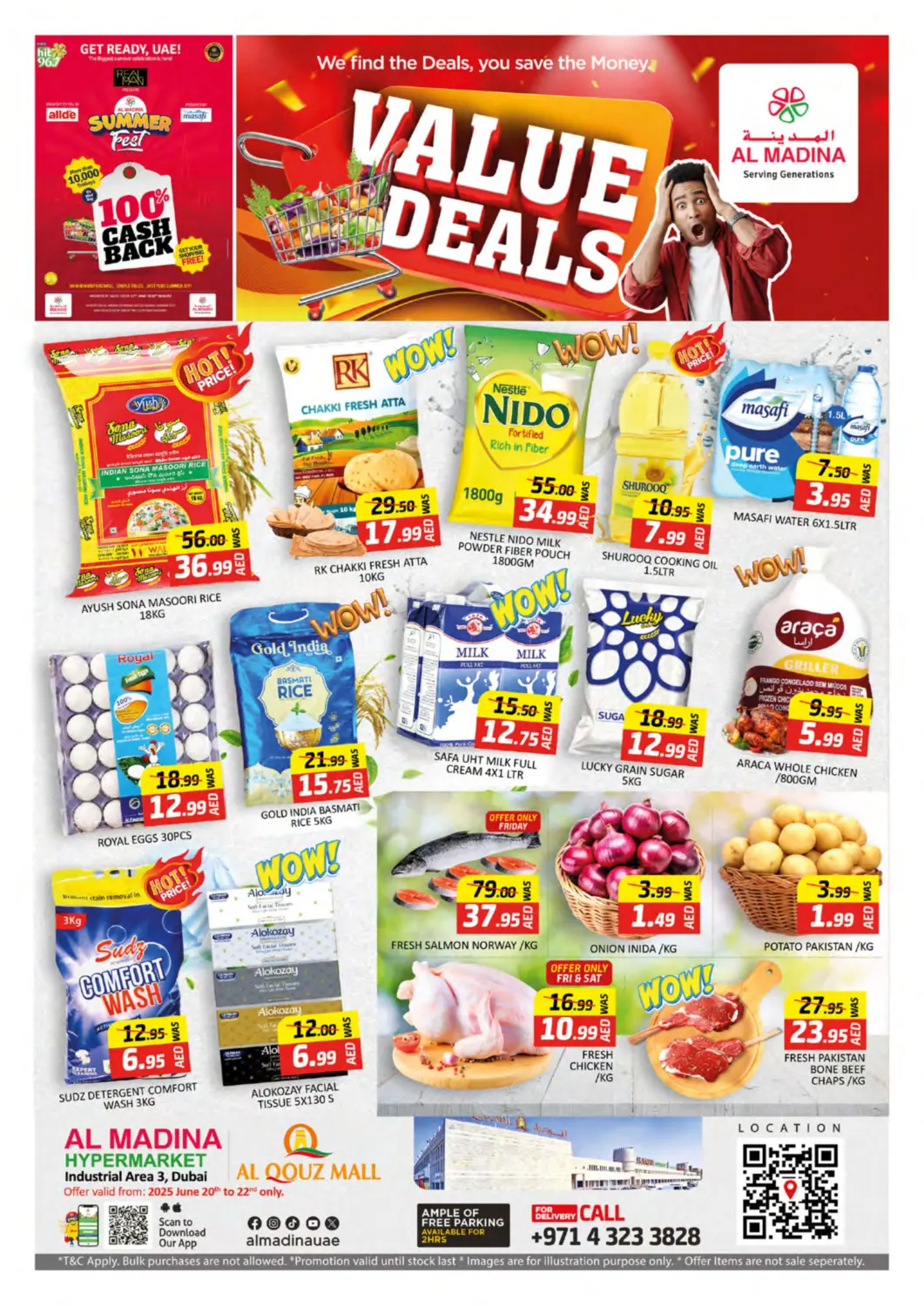 UAE - Dubai Al Madina  offers in D4D Online. Al Qouz Mall - Dubai. . Till 22nd June