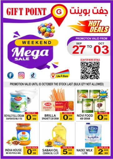 UAE - Dubai Gift Point offers in D4D Online. Weekend Mega Sale. . Till 3rd October