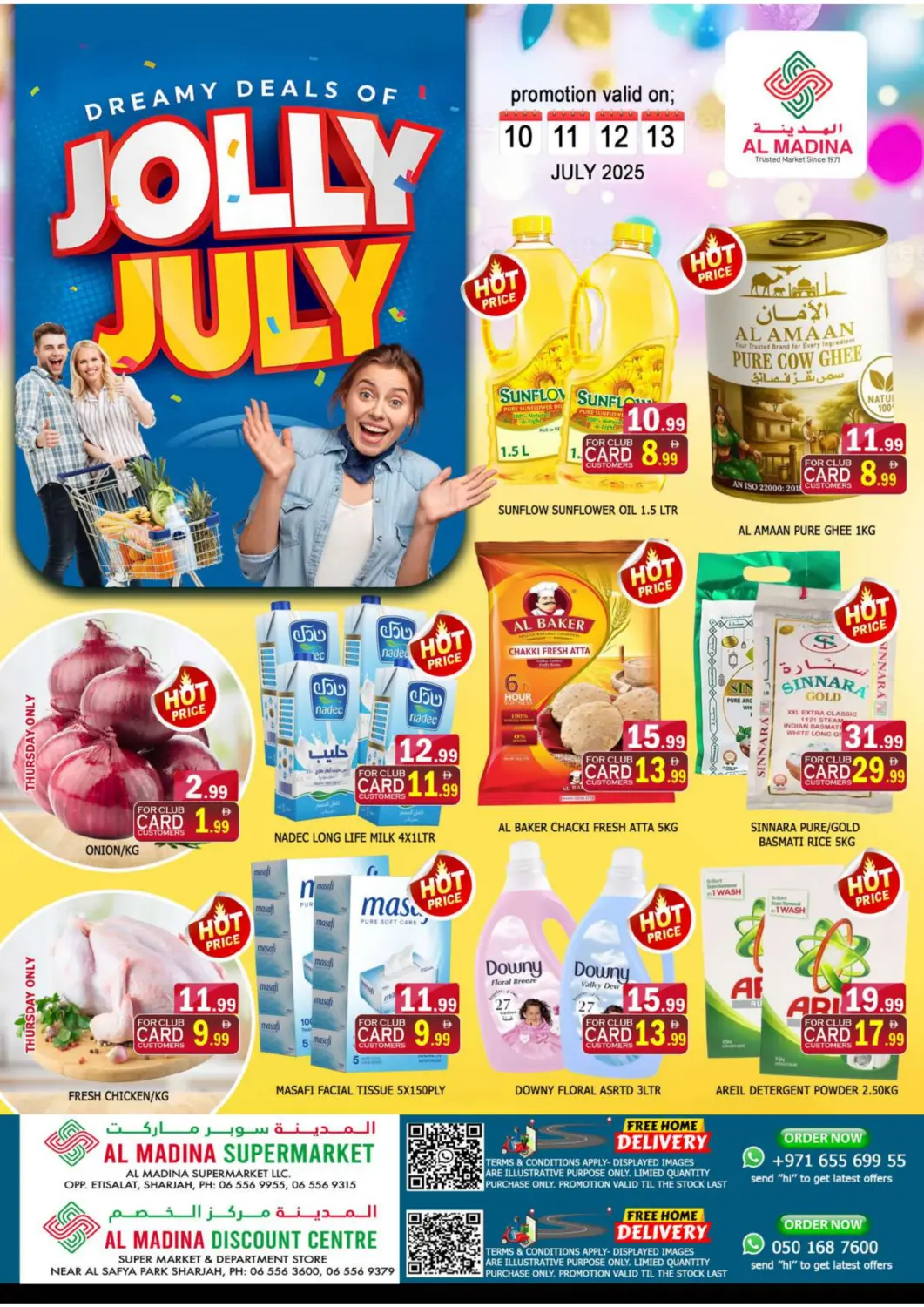 UAE - Sharjah / Ajman AL MADINA offers in D4D Online. Discount Centre | Etisalat - Sharjah. . Till 13th July