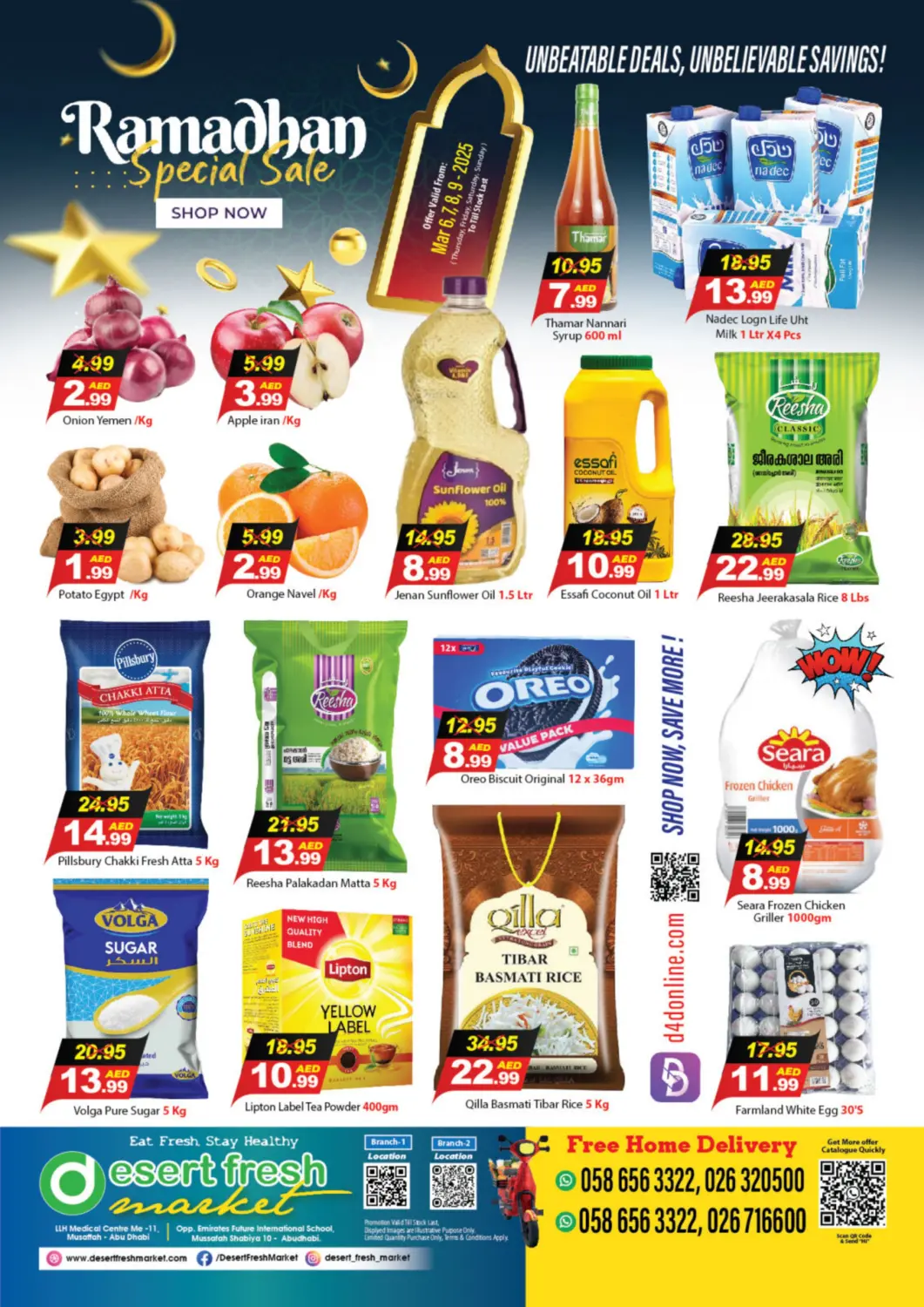 UAE - Abu Dhabi DESERT FRESH MARKET  offers in D4D Online. Ramadan Special Sale. . Till 9th March