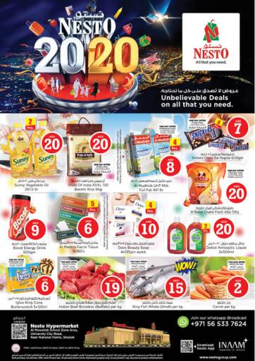 UAE - Sharjah / Ajman Nesto Hypermarket offers in D4D Online. Al Muwellah School Zone Sharjah. . Till 23rd October