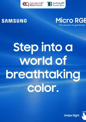 Experience the next level of home entertainment with Samsung Micro RGB