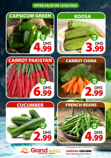 UAE - Sharjah / Ajman Grand Hyper Market offers in D4D Online. Al Musallah - Sharjah. . Only On 19th February