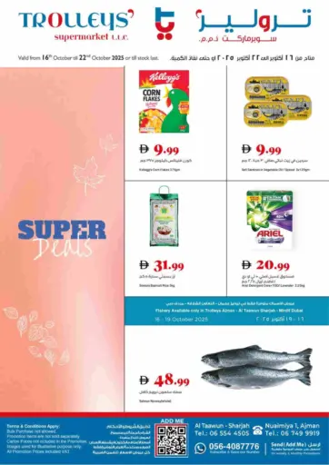 تروليز سوبرماركت - صفقات سوبر in UAE Offers - الإمارات العربية المتحدة صفقات سوبر