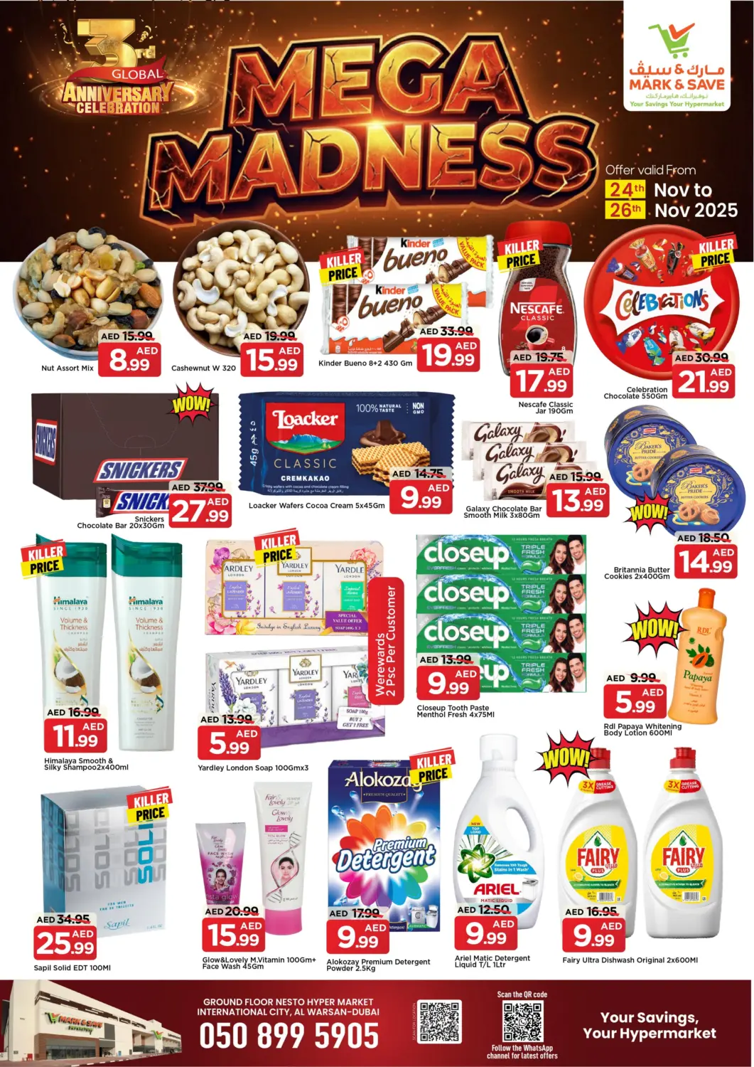 UAE - Dubai Mark & Save offers in D4D Online. Al Warsan-1,Dubai. . Till 26th November