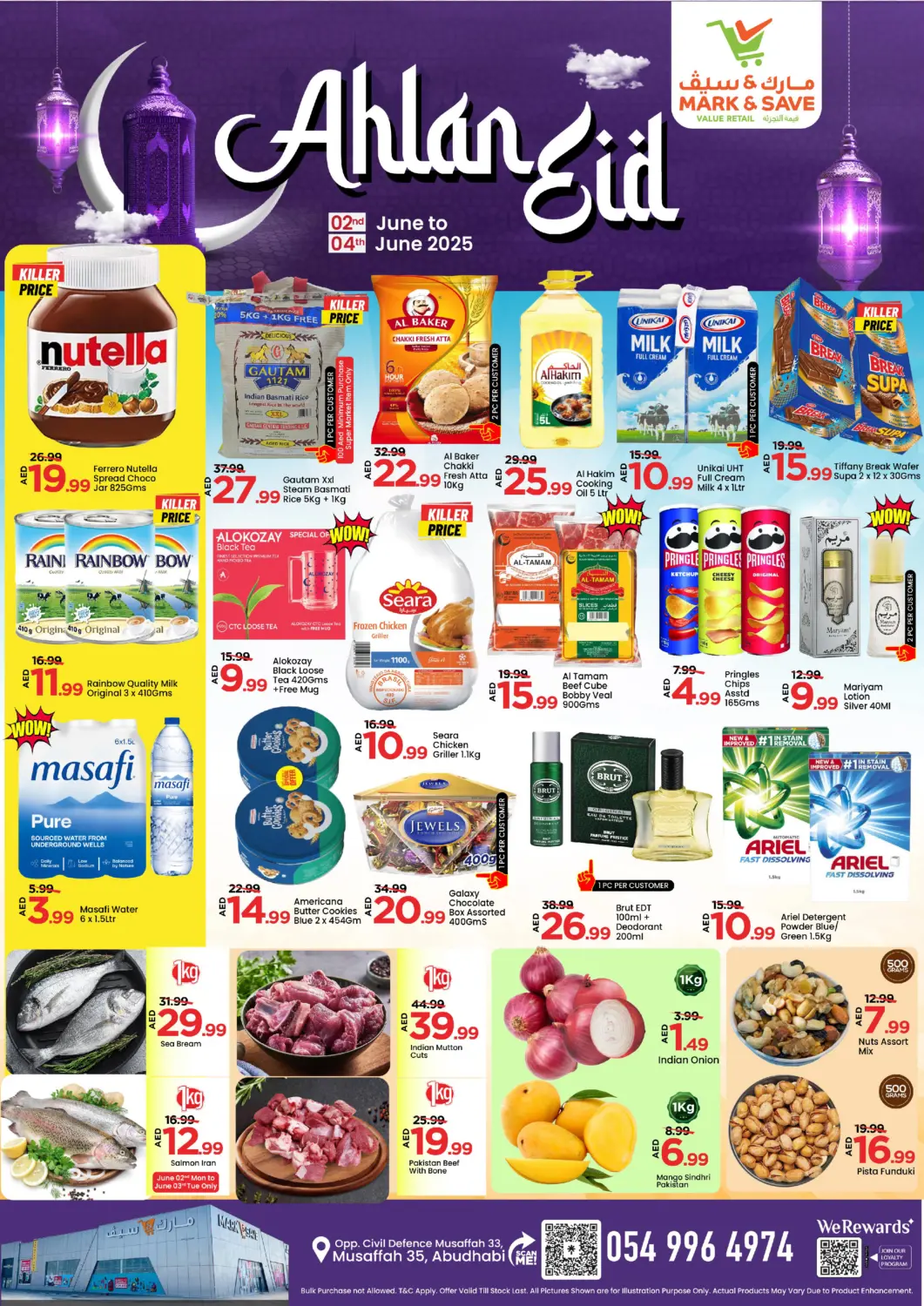 UAE - Abu Dhabi Mark & Save offers in D4D Online. Musaffah 35- Abudhabi. . Till 4th June