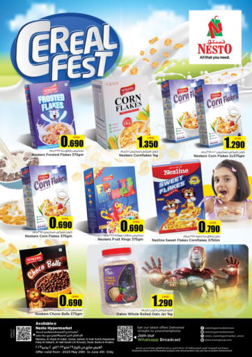 Nesto Hyper Market - Cereal Fest in عُمان Offers - عُمان Cereal Fest