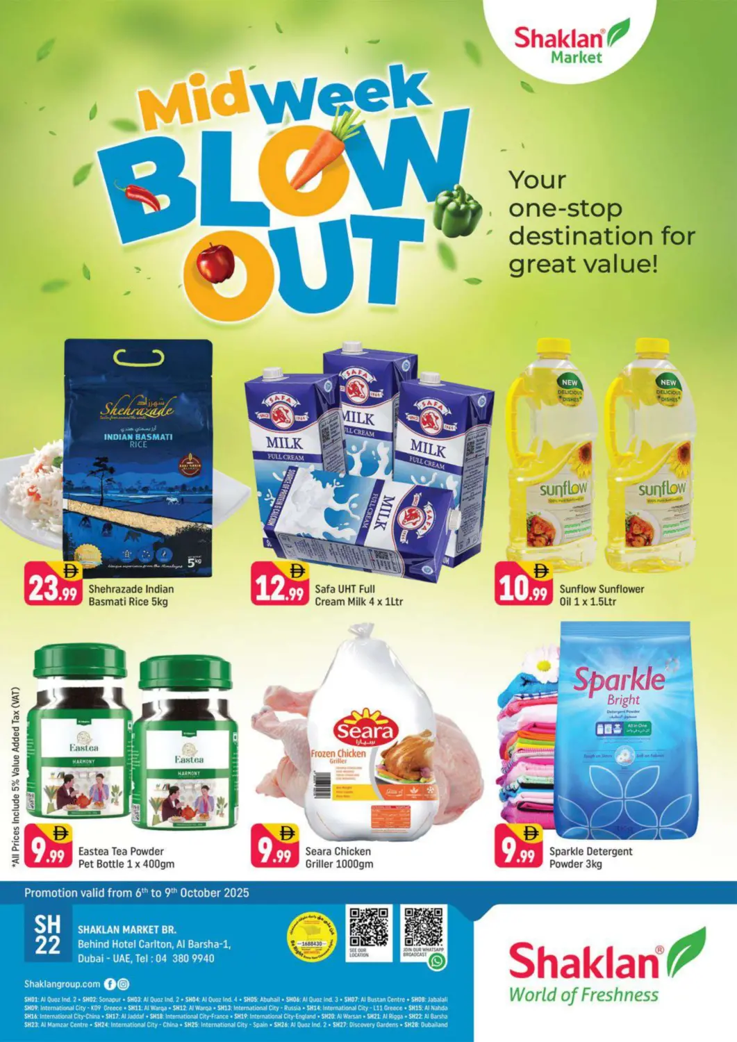 UAE - Dubai Shaklan  offers in D4D Online. Al Barsha-1,Dubai. . TIll 9th October