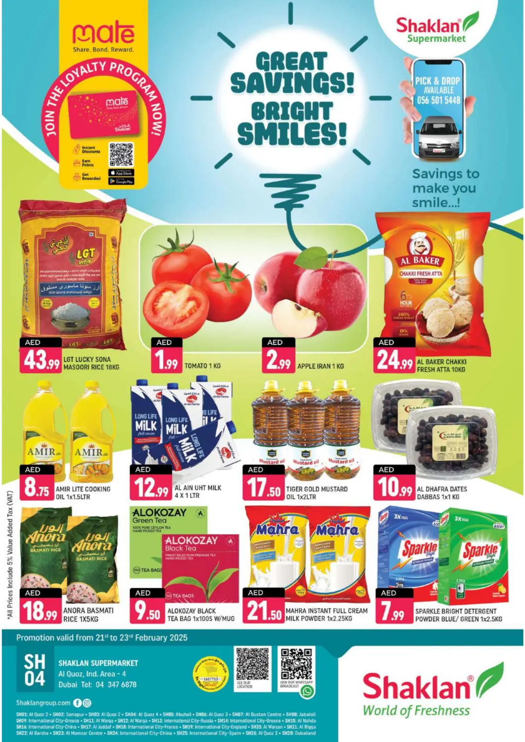UAE - Dubai Shaklan  offers in D4D Online. Al Quoz Industrial Area 4-Dubai. . Till 23rd February