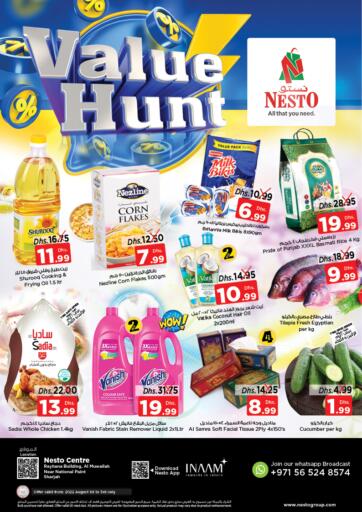 UAE - Fujairah Nesto Hypermarket offers in D4D Online. Al Muwellah, Sharjah. . Till 3rd August