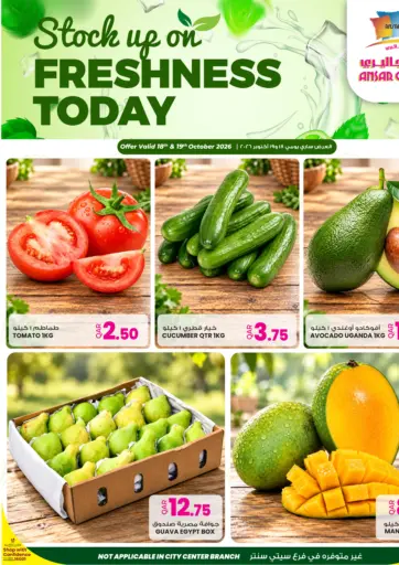 Stock Up On Freshness Today