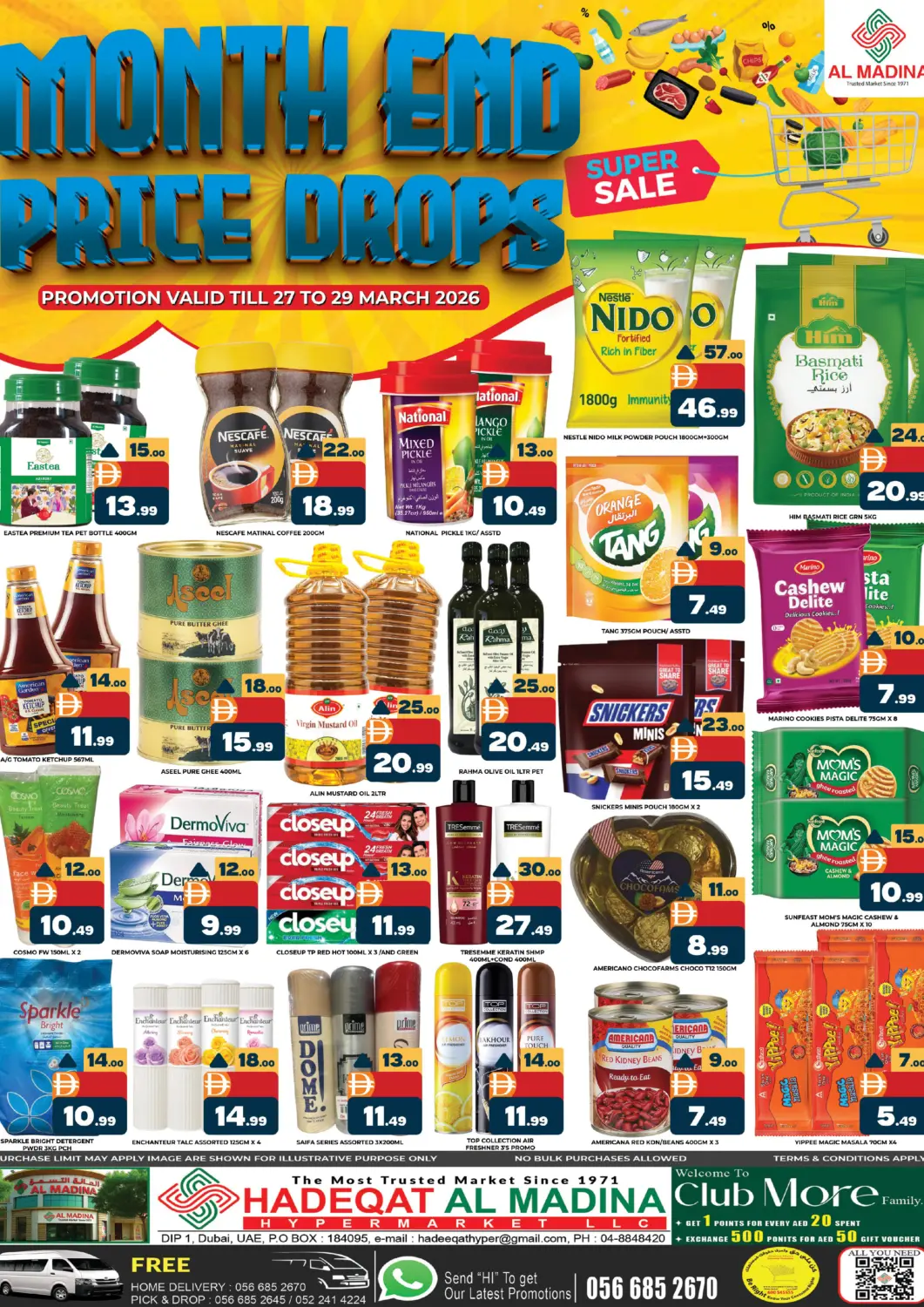 UAE - Dubai AL MADINA (Dubai) offers in D4D Online. Hadeqat Al Madina - DIP 1. . Till 29th April