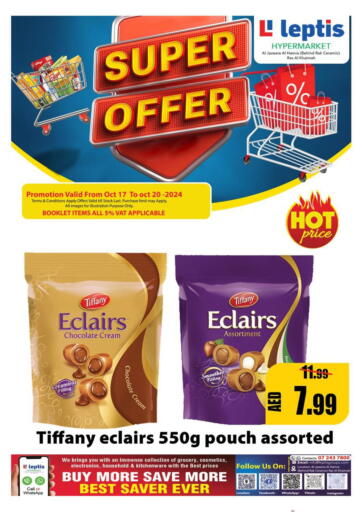 UAE - Ras al Khaimah Leptis Hypermarket  offers in D4D Online. Al jazeera Al Hamrah, Ras Al Khaimah. . Till 20th October