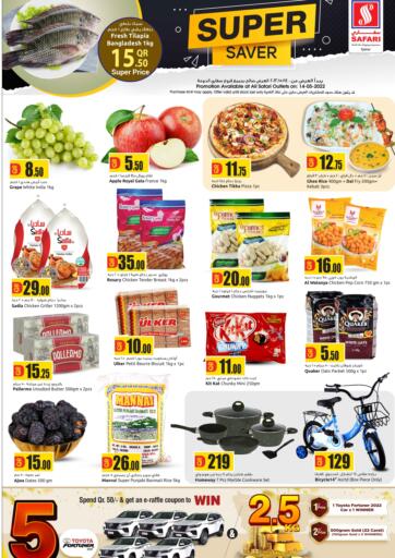 Qatar - Doha Safari Hypermarket offers in D4D Online. Super Saver. . Only On 14th May