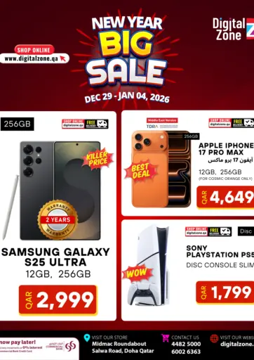 New Year Big Sale