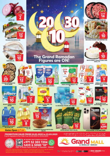 UAE - Sharjah / Ajman Grand Hyper Market offers in D4D Online. Al Musallah - Sharjah. . Till 23rd March