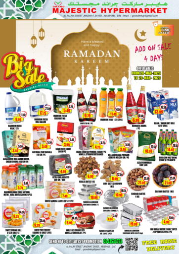 UAE - Abu Dhabi Grand Majestic Hypermarket offers in D4D Online. Al Falah St. - Madinat Zayed. . Till 23rd March 2023