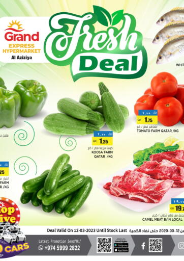 Qatar - Al Wakra Grand Hypermarket offers in D4D Online. Fresh Deals. . Only On 12th March