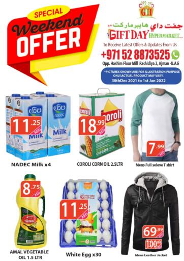 UAE - Sharjah / Ajman Gift Day Hypermarket offers in D4D Online. Special Weekend Offer. . Till 1st January