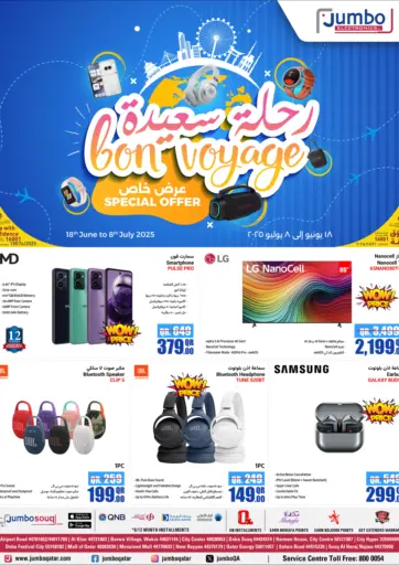 Jumbo Electronics - Bon Voyage in Qatar Offers - Qatar Bon Voyage