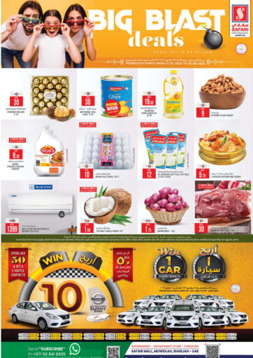 UAE - Sharjah / Ajman Safari Hypermarket  offers in D4D Online. Big Blast Deals. . Till 2nd August
