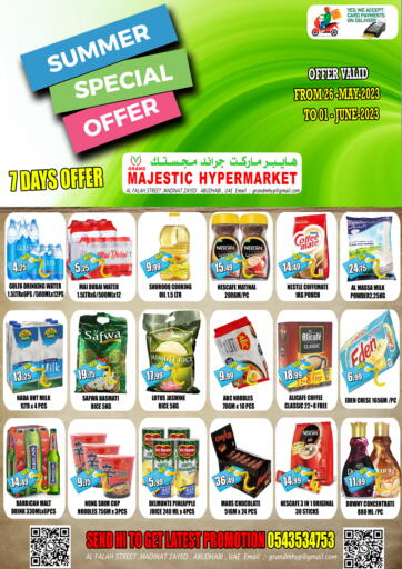 UAE - Abu Dhabi Grand Majestic Hypermarket offers in D4D Online. Summer Special Offer. . Till 1st June