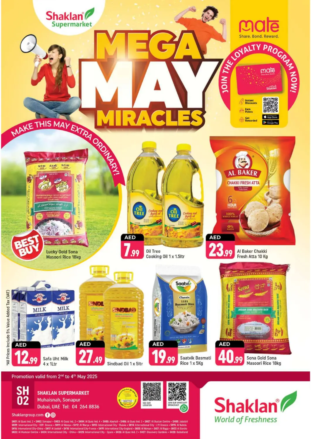 UAE - Dubai Shaklan  offers in D4D Online. Muhaisna, Sonapur- Dubai. . Till 4th May
