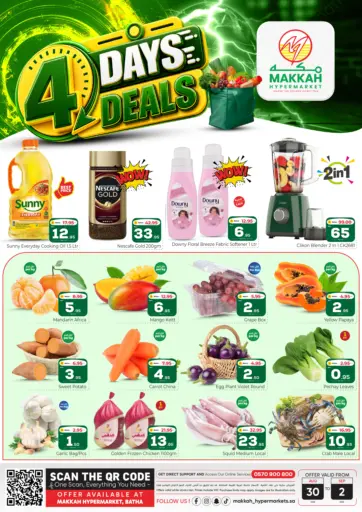 4 Days Deals