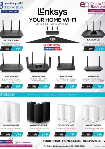 Qatar - Al Daayen Techno Blue offers in D4D Online. Your Home Wi-Fi Any Time , Any Where. . Till 30th June