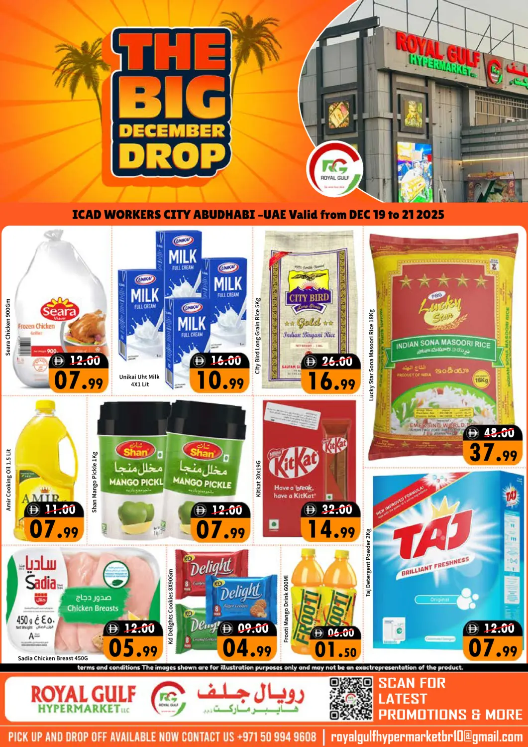 UAE - Abu Dhabi ROYAL GULF HYPERMARKET LLC offers in D4D Online. ICAD Workers City, Abu Dhabi. . Till 21st December