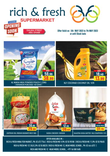 UAE - Abu Dhabi Rich & Fresh Supermarket offers in D4D Online. Special Offers. . Till 7th May