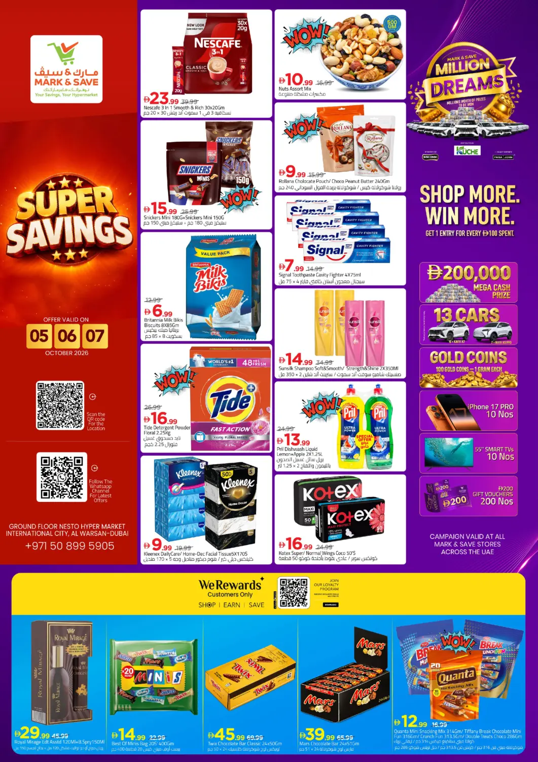 UAE - Dubai Mark & Save offers in D4D Online. Al Warsan - Dubai. . Till 7th October