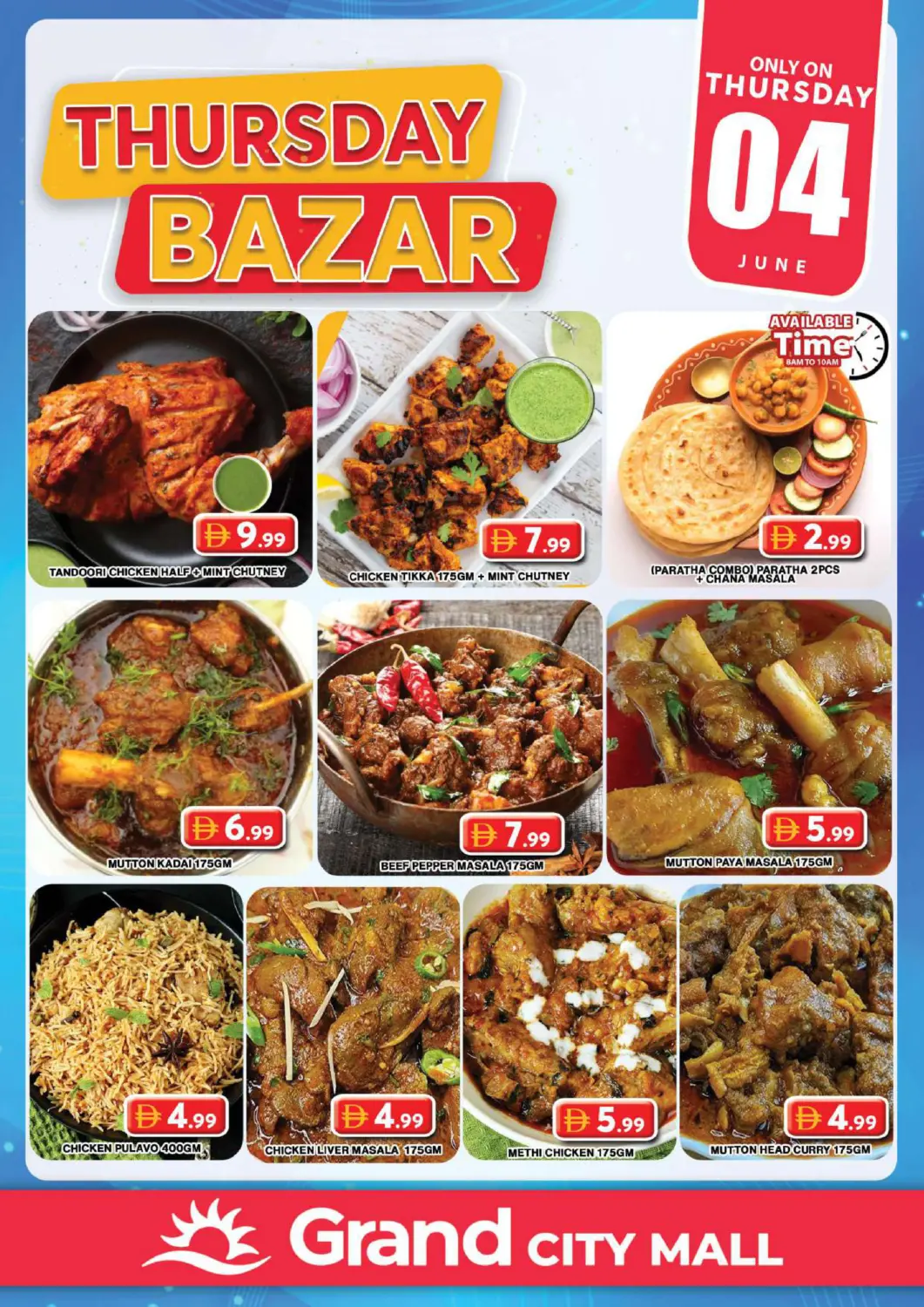 UAE - Dubai Grand Hyper Market offers in D4D Online. Grand City Mall,Dubai. . Only On 4th June