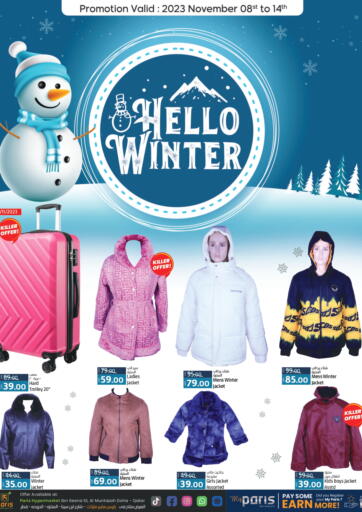 Qatar - Al Wakra Paris Hypermarket offers in D4D Online. Hello Winter. . Till 14th November