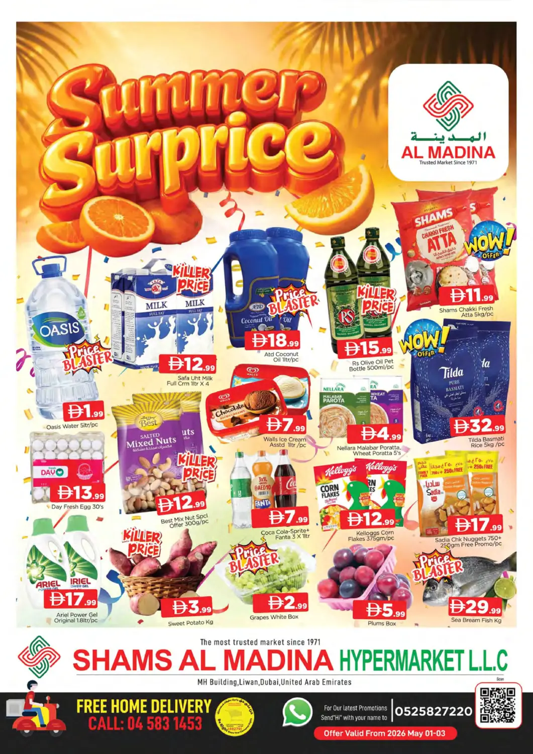 UAE - Dubai AL MADINA (Dubai) offers in D4D Online. Liwan - Dubai. . Till 3rd May