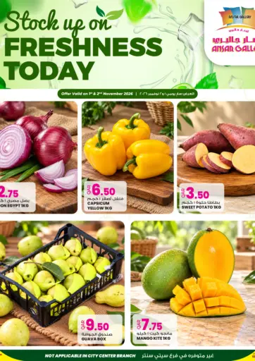 Stock Up On Freshness Today